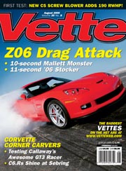 Vette Mag August 2006