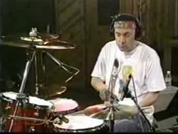 Neil Peart performing Cotton Tail