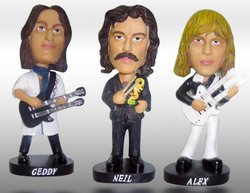 Rush bobbleheads