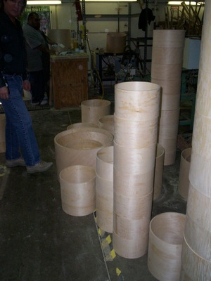 Top Secret drum shells