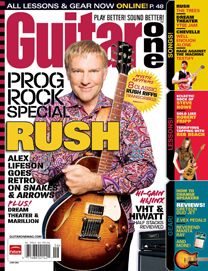 Guitar One Alex Lifeson