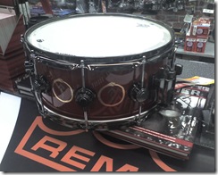 Neil Peart signature snare drum