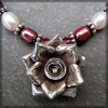 Rose in the Darkness necklace