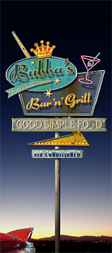 Bubba's Bar 'n' Grill grand opening