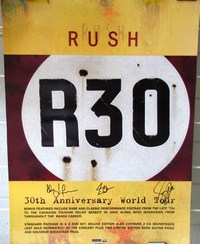 Signed R30 lithograph