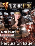 Musician's Friend Neil Peart cover