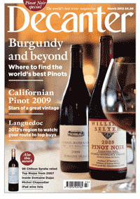 Decanter - March, 2012
