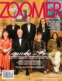 Rush on the cover of Zoomer