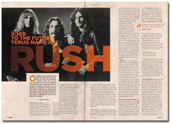 Rush in Oor magazine