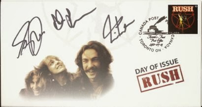 Rush limited edition stamp collectible