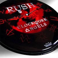 Rush Clockwork Angels drumhead