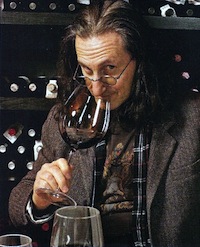 Geddy Lee and some wine