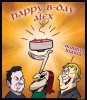 Happy birthday Alex - by FANTOONS