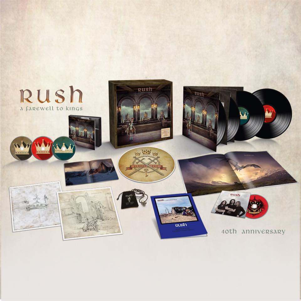 Rush is a Band Blog: Rush A Farewell to Kings 40th anniversary box set
