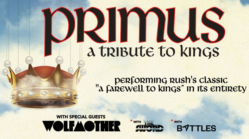 Primus Kick Off Rush Tribute Tour with 16-Song Setlist