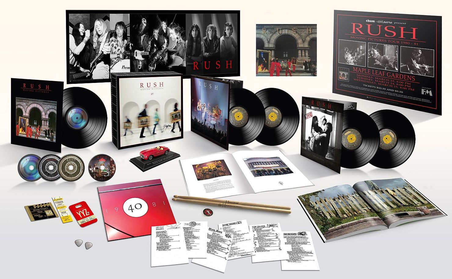 Rush is a Band Blog: Rush Moving Pictures 40th anniversary box set