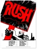 Rush 50th anniversary print from Iconic