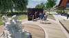 Rendering of Neil Peart Memorial at Lakeside Park